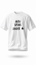aura speaks louder-Men's Box Tee