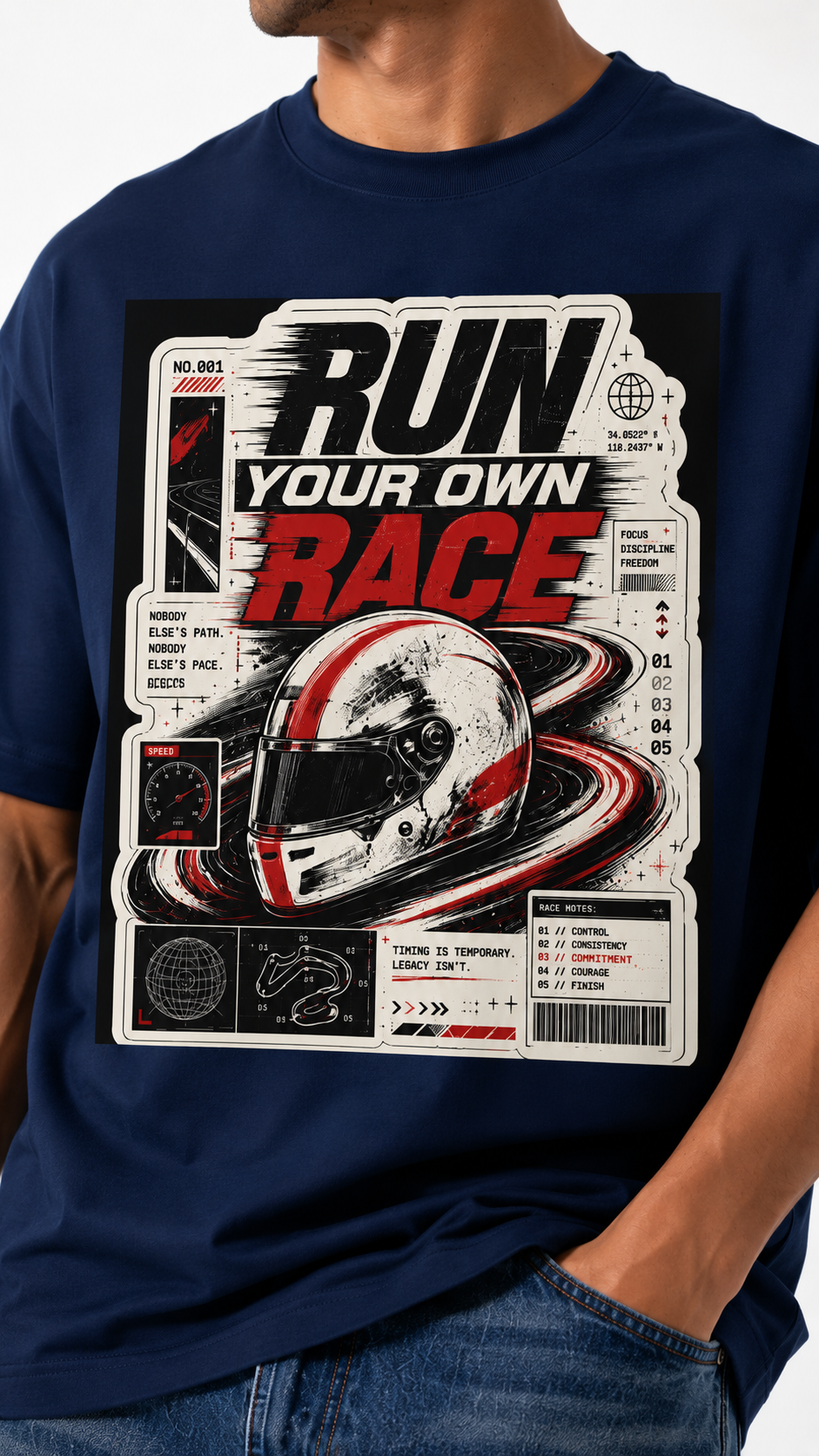 Run your own race-men's t-shirt
