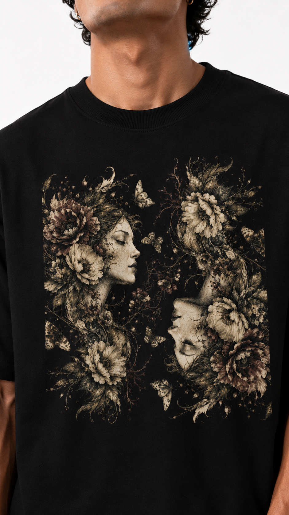 celestial botanical men's t-shirt