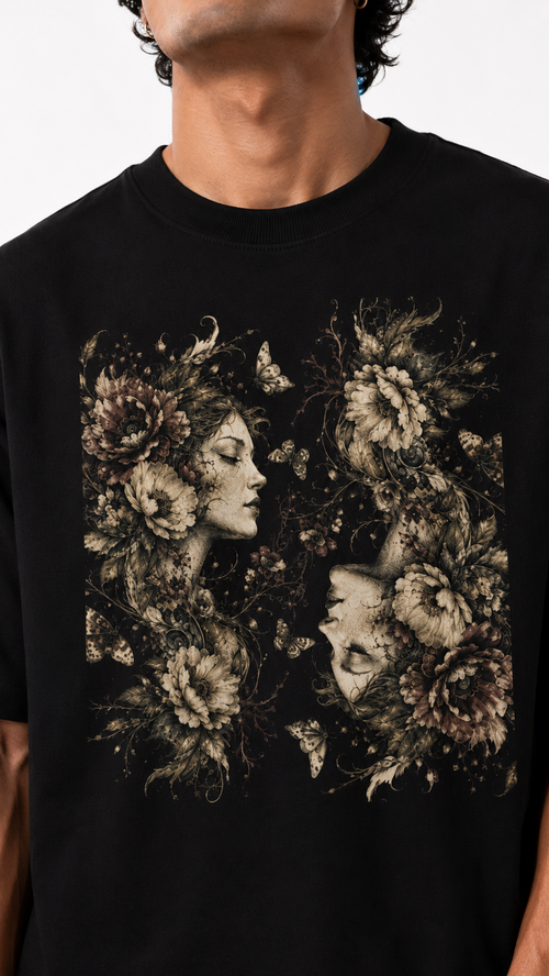 celestial botanical men's t-shirt