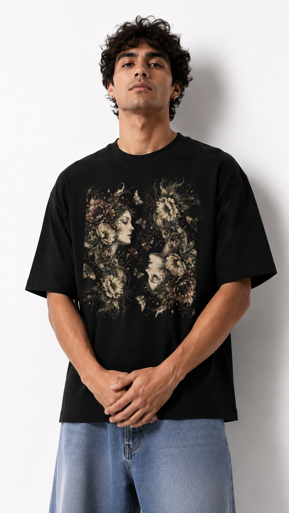 celestial botanical men's t-shirt