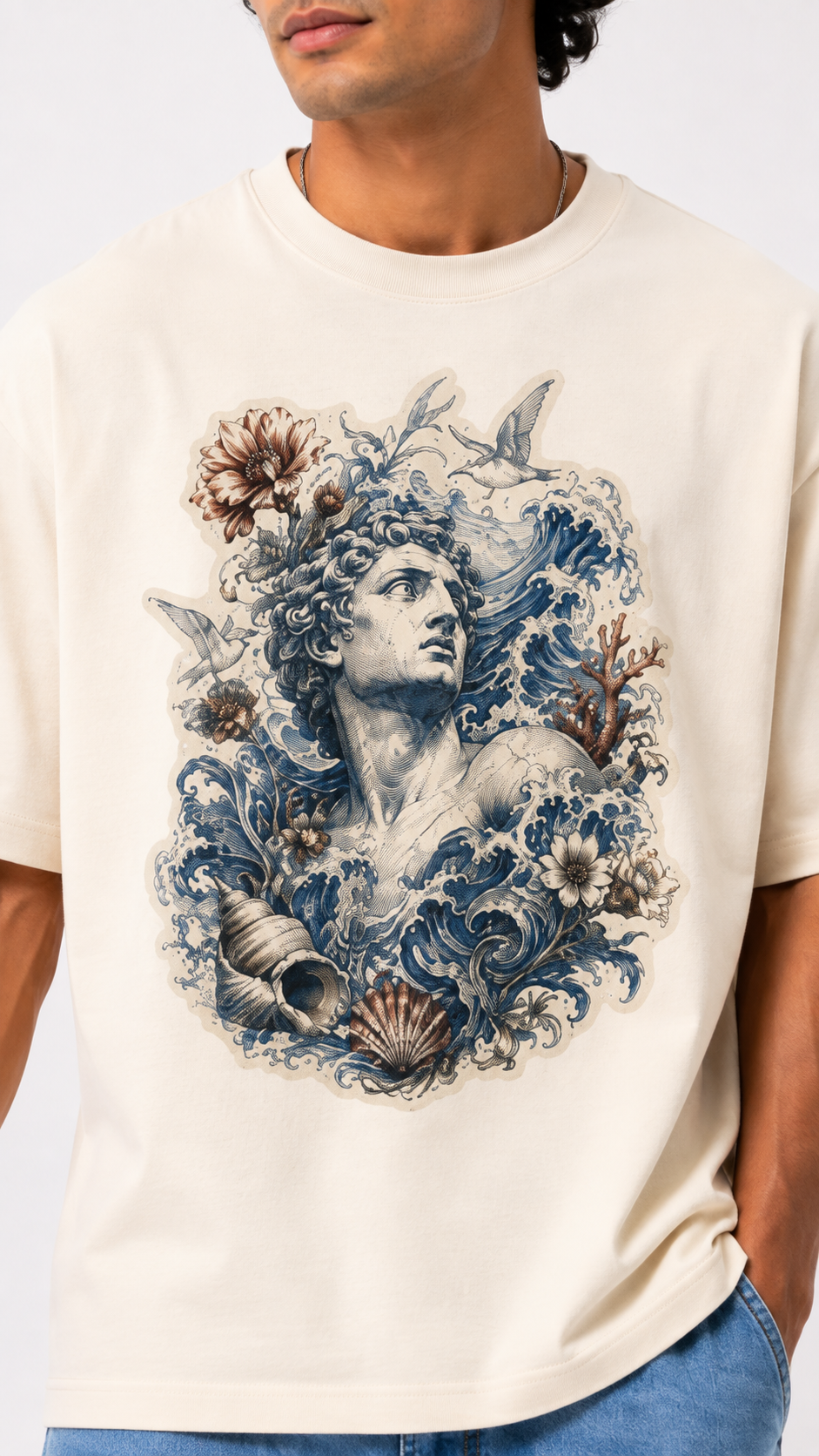 mythical ocean men's t-shirt