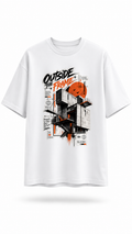 Outside frame men's t-shirt
