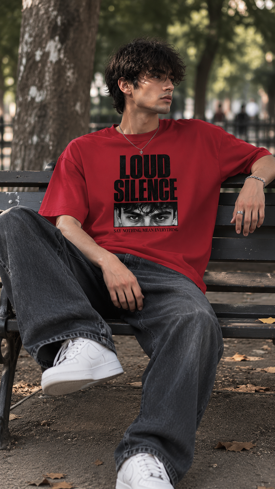 loud silence Max Heavyweight Garment-Dyed T-Shirt