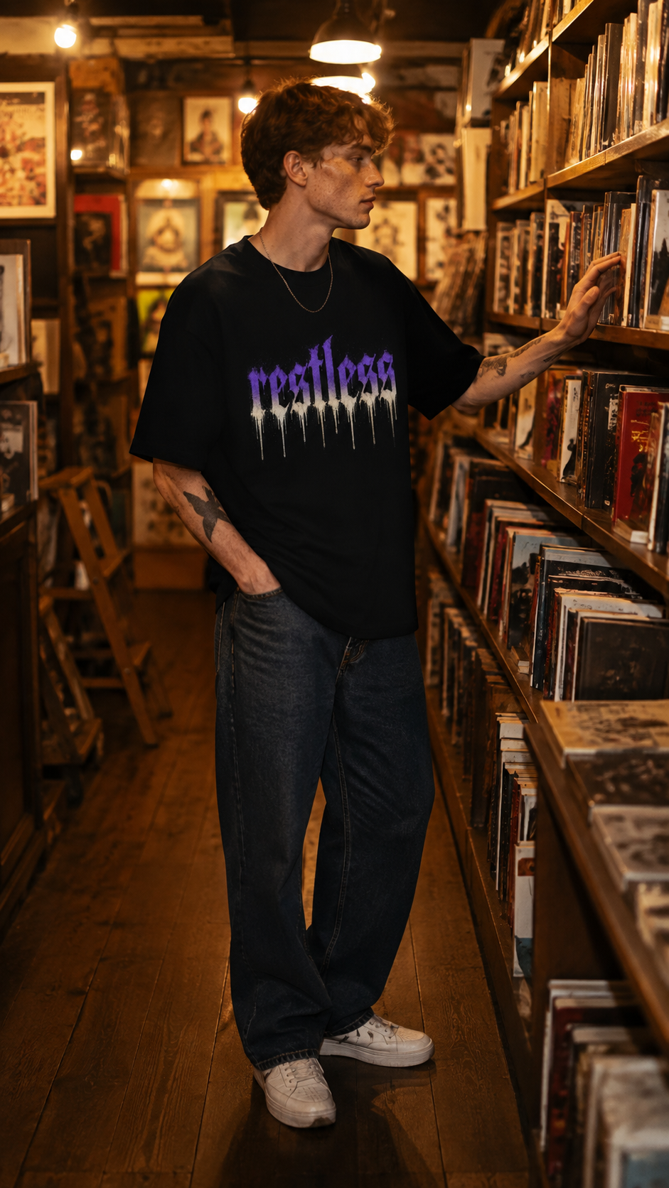 restless Max Heavyweight Garment-Dyed T-Shirt