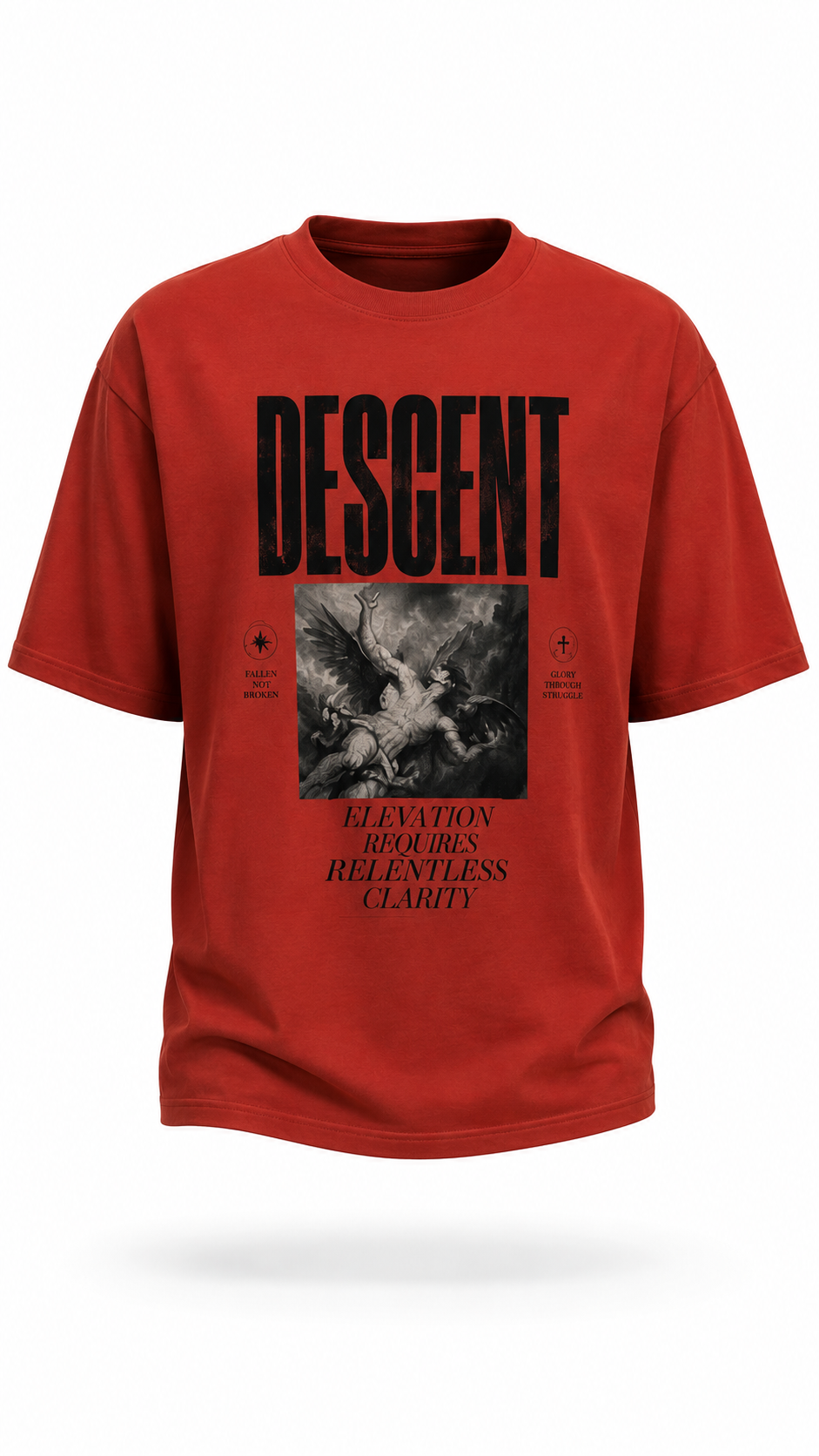 descent Max Heavyweight Garment-Dyed T-Shirt