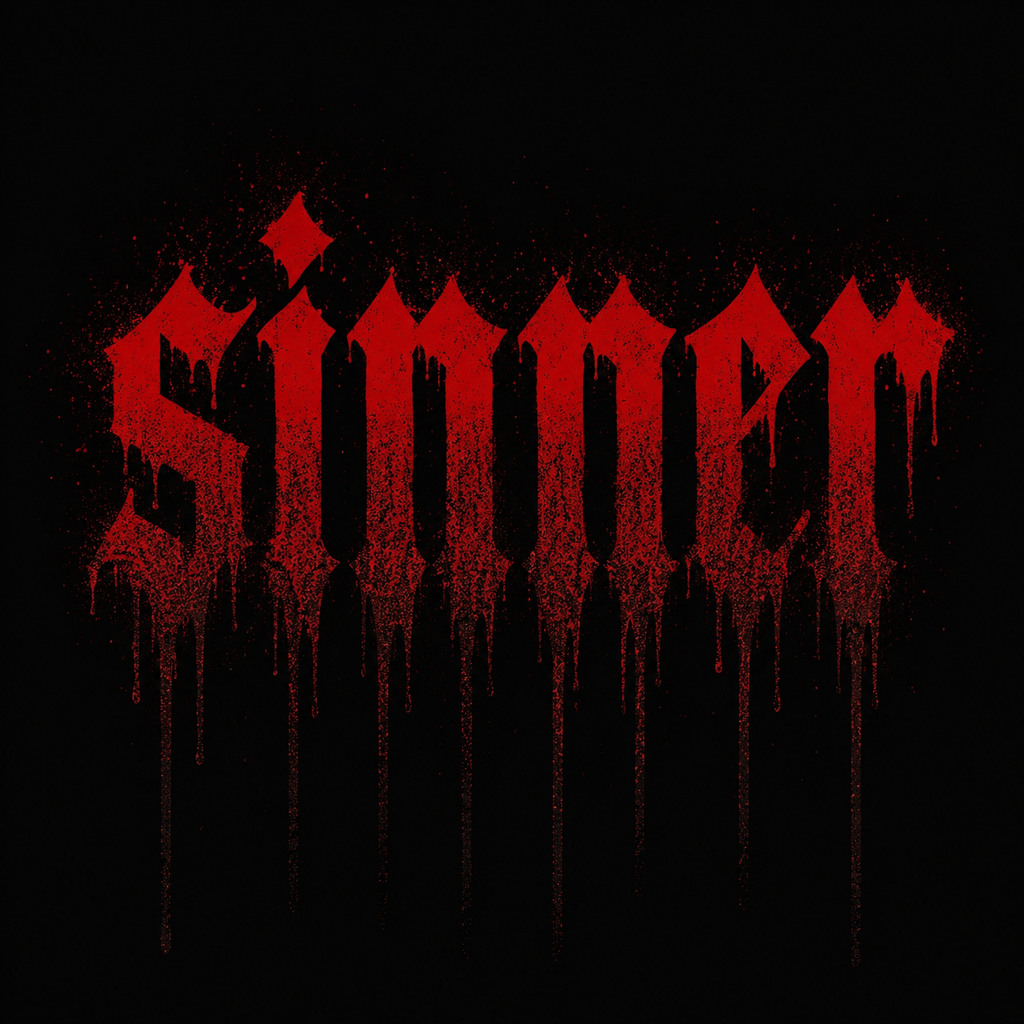 sinner Men's Box Tee