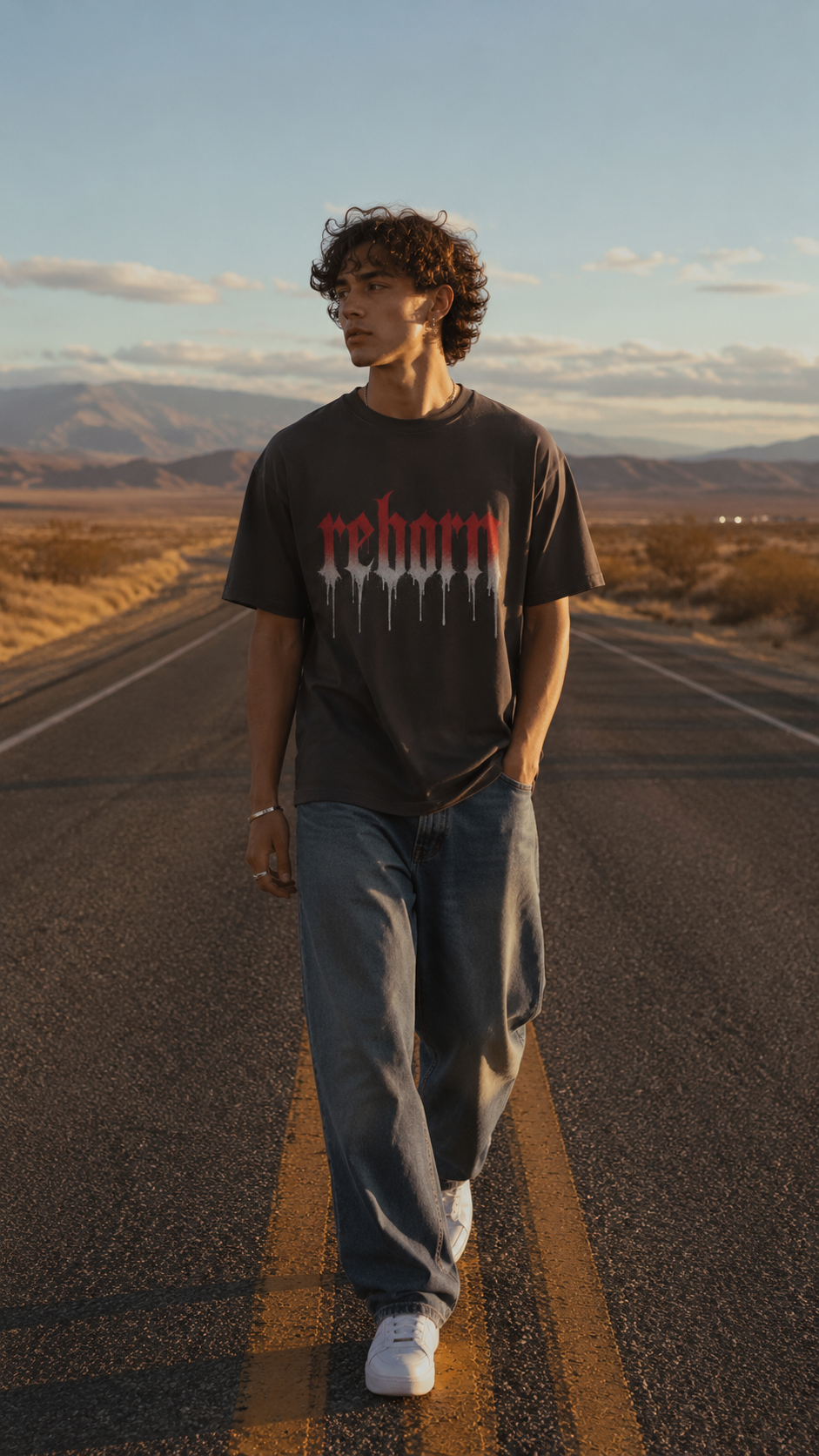 reborn Men's Box Tee