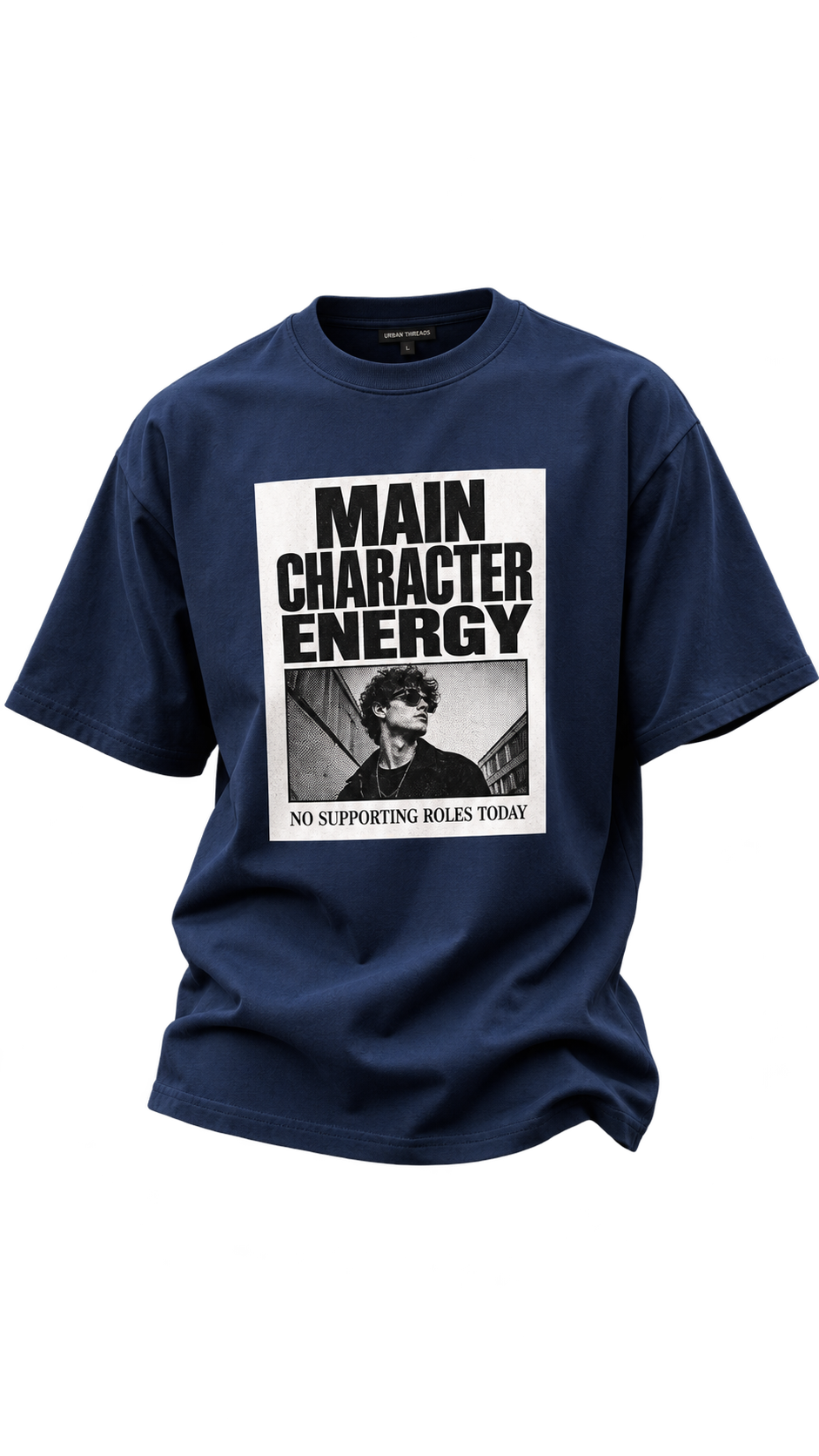no supporting role today Men's Box Tee
