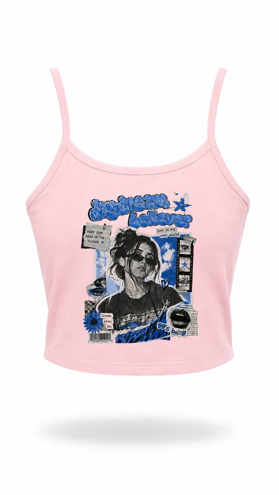 Digicam Women's Spaghetti Strap Tank Top