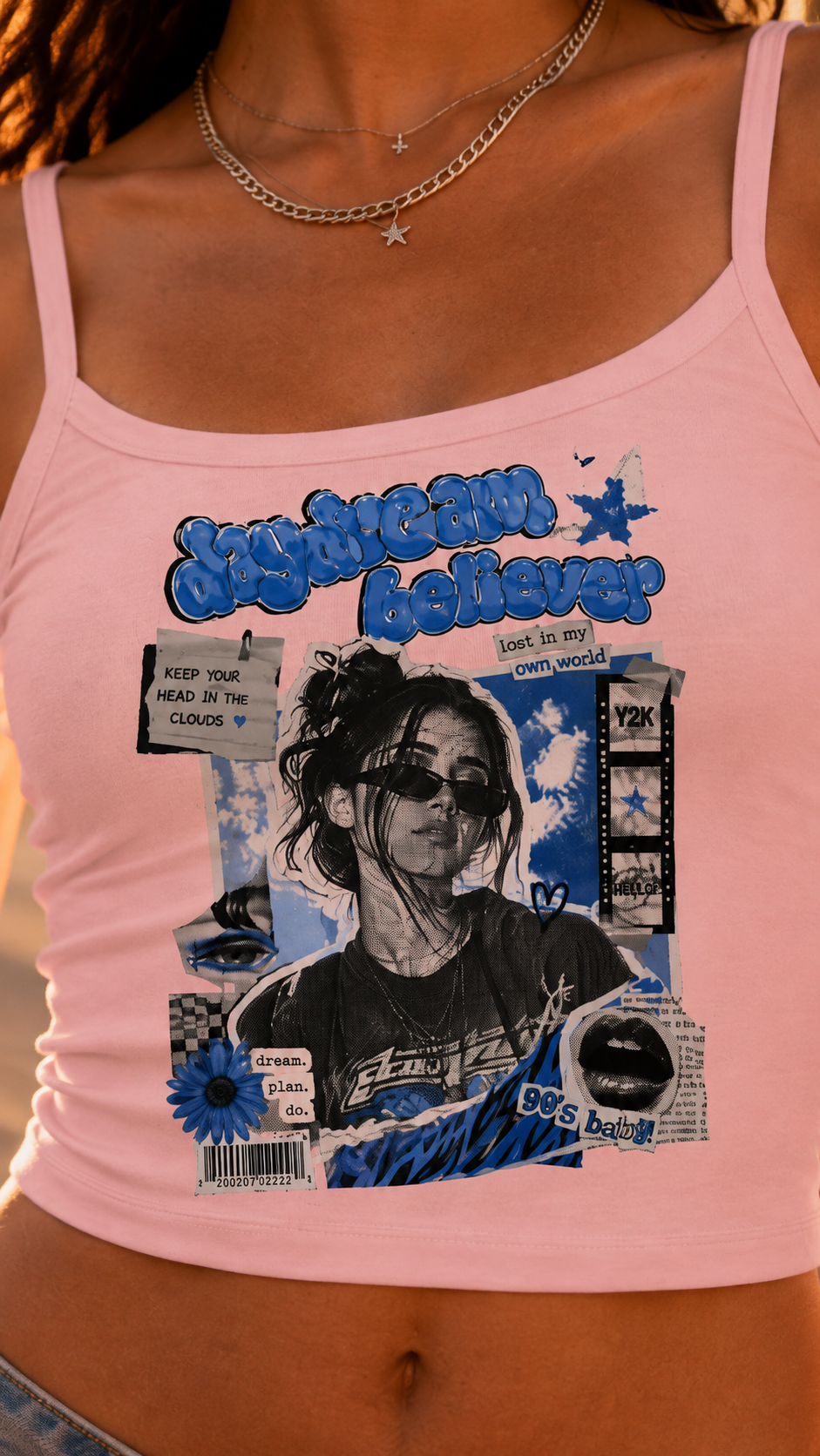 Digicam Women's Spaghetti Strap Tank Top