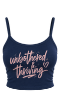 Unbothered Women's Spaghetti Strap Tank Top