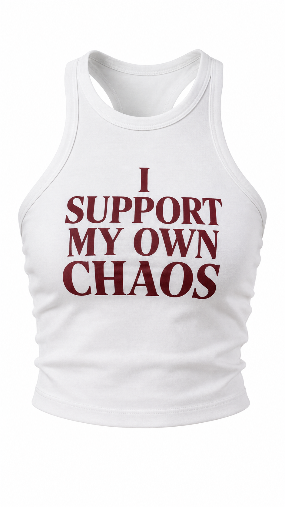 Chaos Women's Micro Rib Racer Tank Top