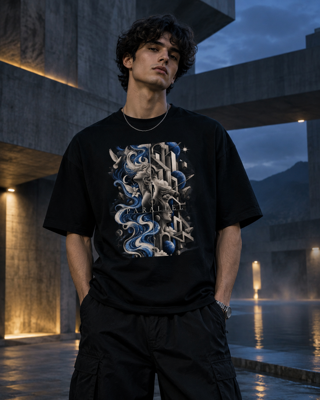 parallel Men's Box Tee