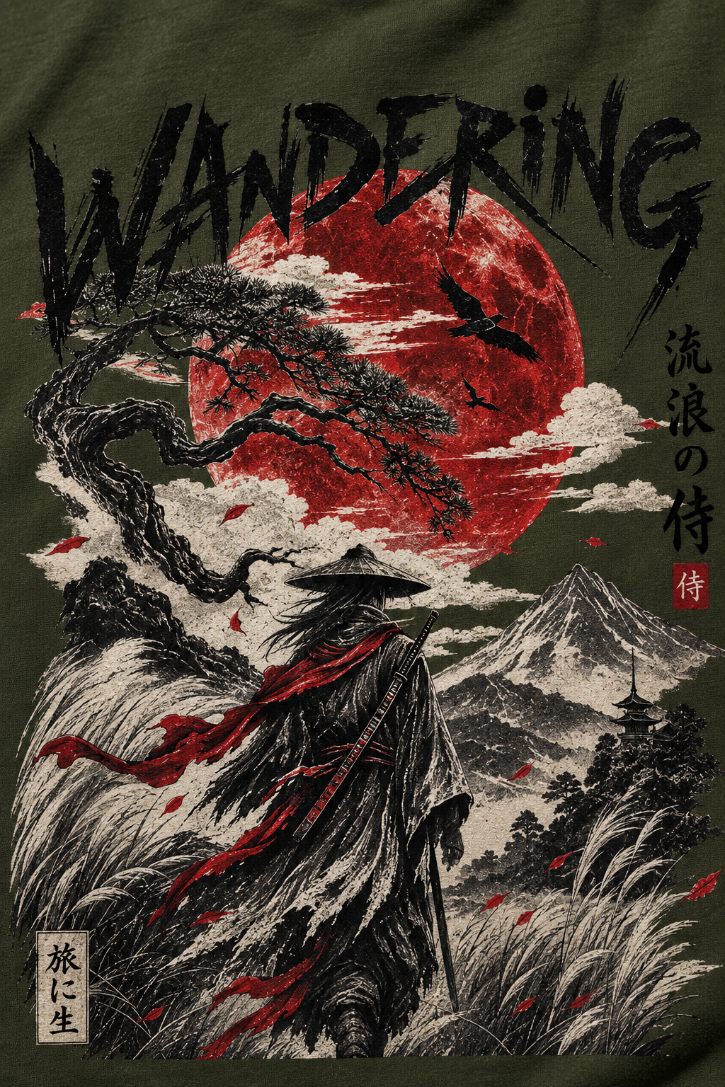 Wandering Max Heavyweight Garment-Dyed T-Shirt