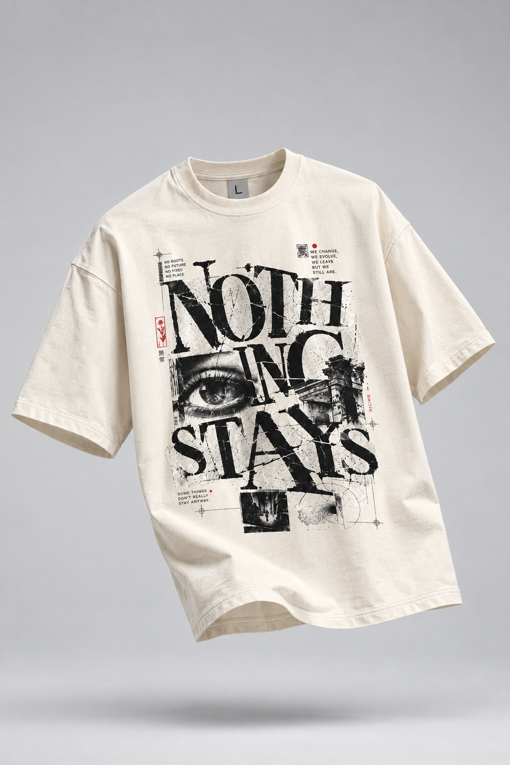 nothing stay's Men's Box Tee