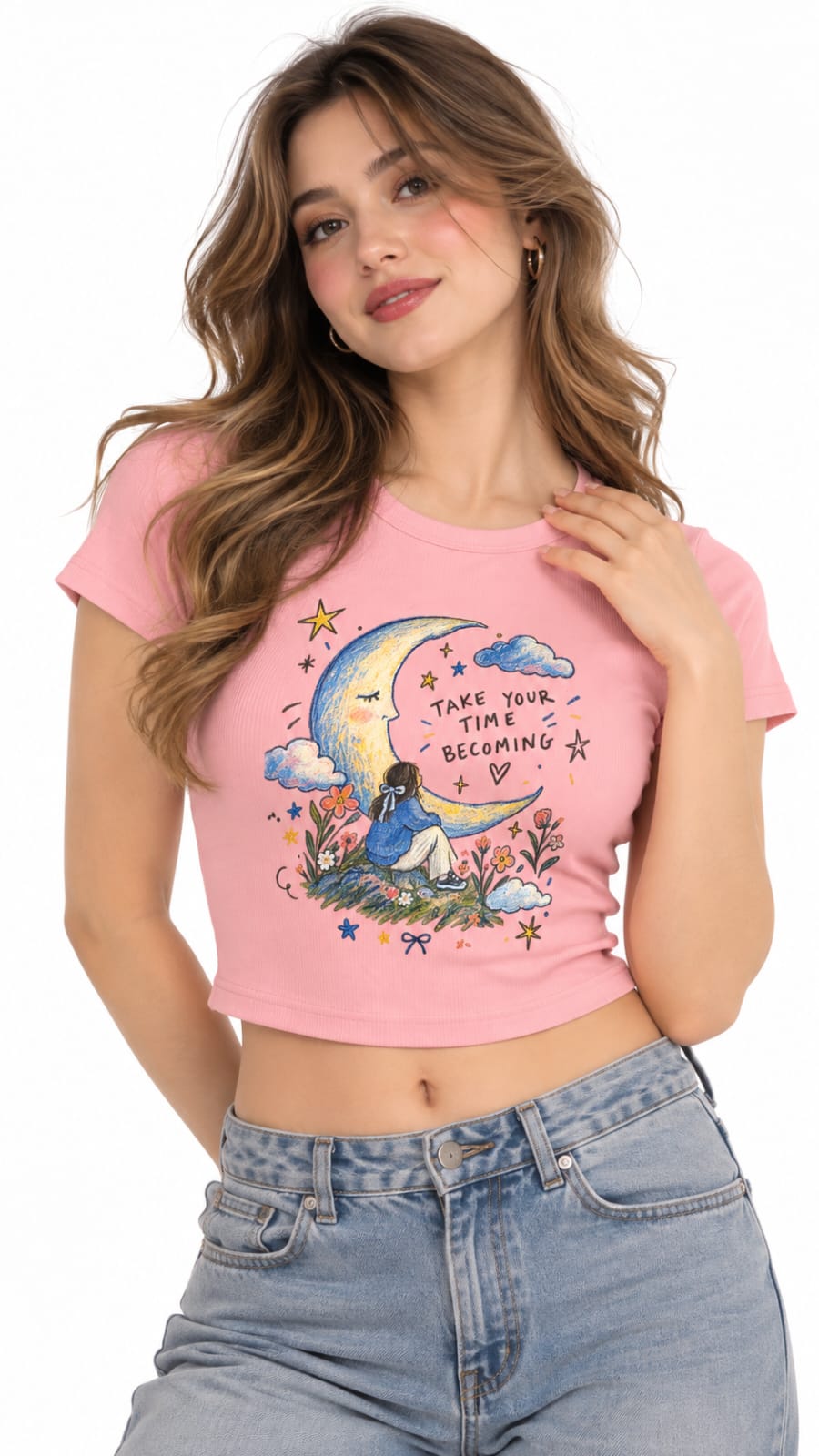Women's Micro Rib Baby Tee
