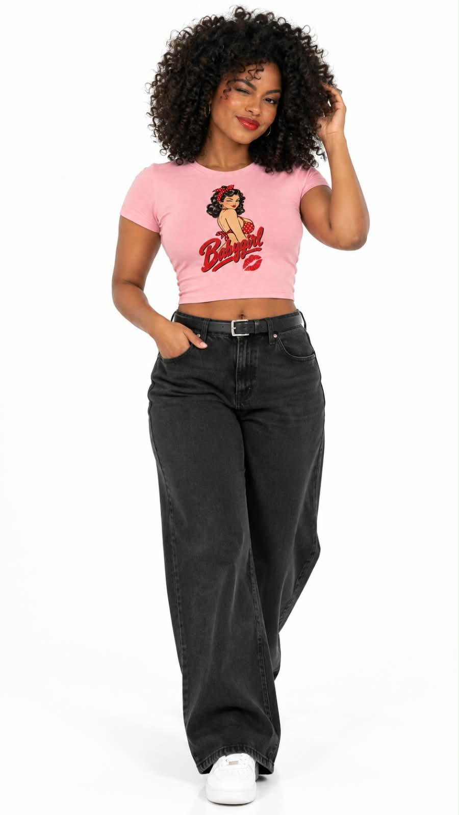 Women's Micro Rib Baby Tee