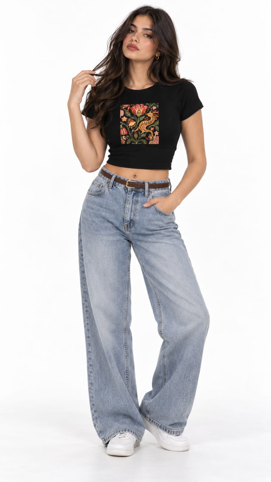 Women's Micro Rib Baby Tee