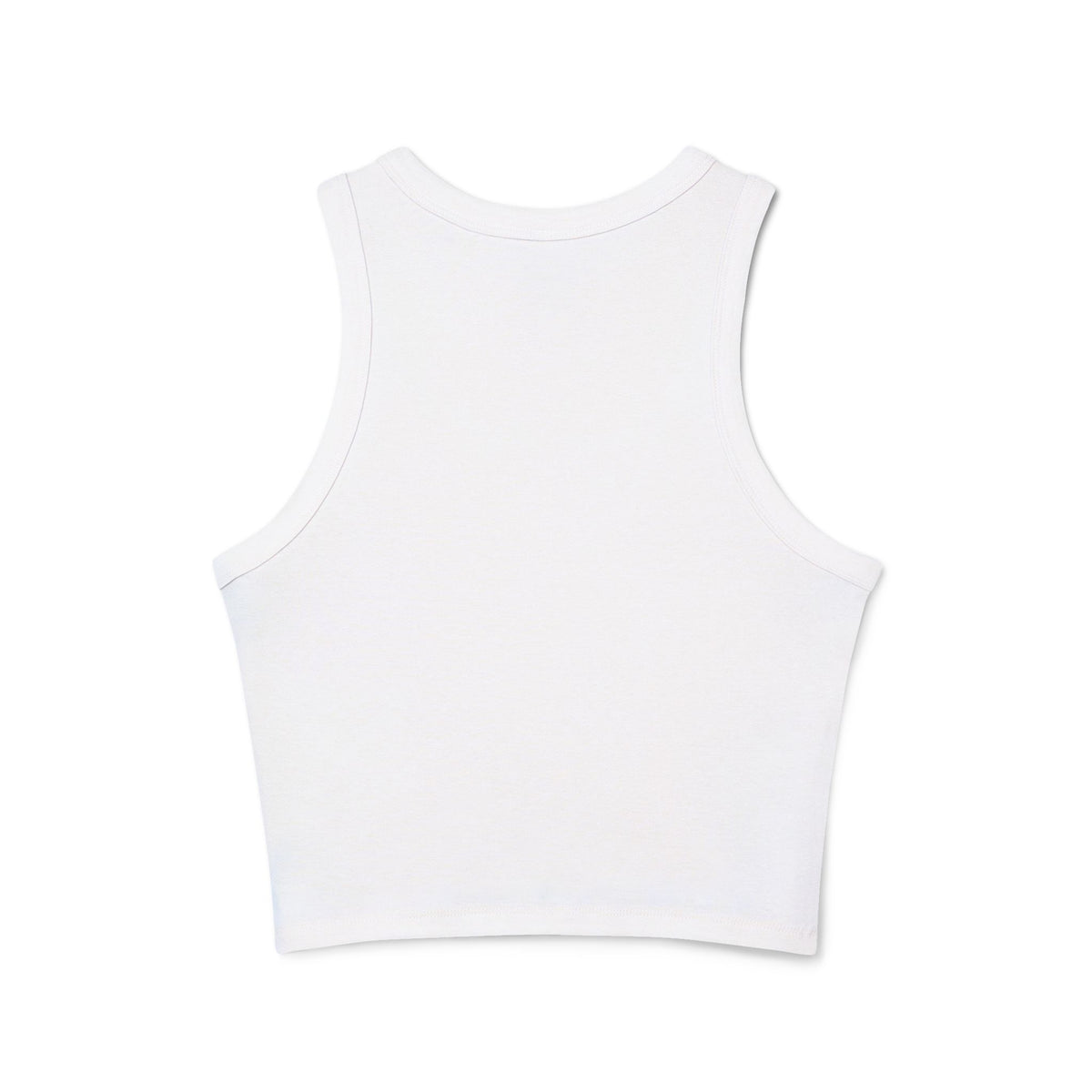 main character energy Women's Micro Rib Racer Tank Top