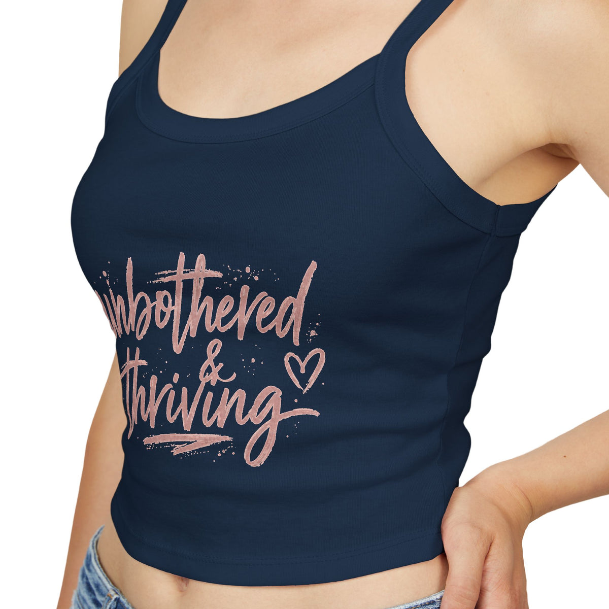 Unbothered Women's Spaghetti Strap Tank Top