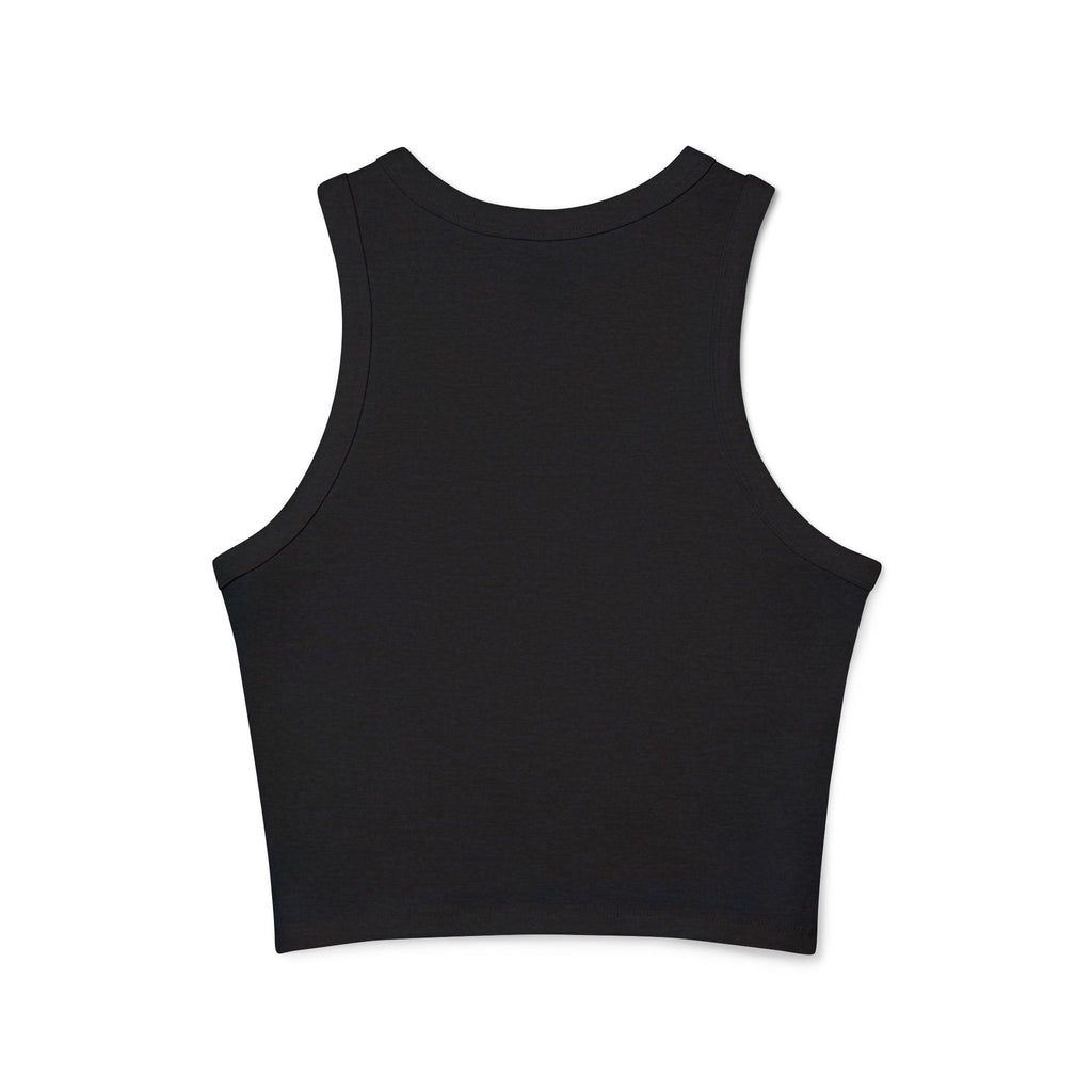 2000's style Women's Micro Rib Racer Tank Top