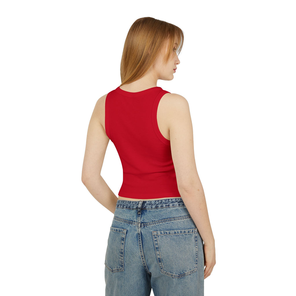 Diva Women's Micro Rib Racer Tank Top